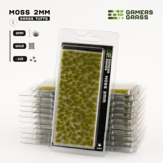 Static Grass Tufts - Moss 2mm