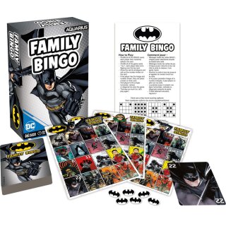 DC Comics Brettspiel Family Bingo Batman (EN)