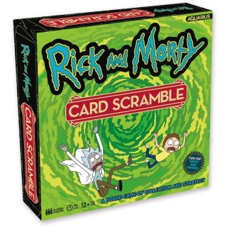 Rick and Morty Brettspiel Card Scramble (EN)