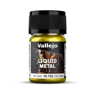 Vallejo Liquid Metal - Old Gold (70792) (35ml)