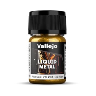 Vallejo Liquid Metal - Rich Gold (70793) (35ml)