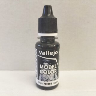 Vallejo Model Color - Black (70950) (18ml)