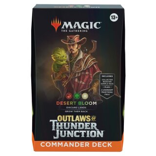 Magic the Gathering: Outlaws of Thunder Junction - Commander-Deck - Desert Bloom (1) (EN)