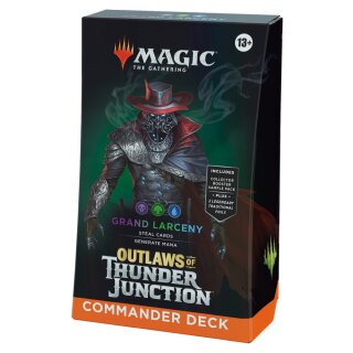 Magic the Gathering: Outlaws of Thunder Junction - Commander-Deck - Grand Larceny (1) (EN)