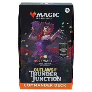 Magic the Gathering: Outlaws of Thunder Junction - Commander-Deck - Most Wanted (1) (EN)