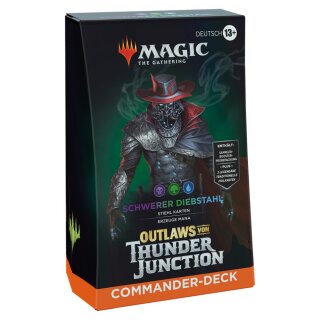 Magic the Gathering: Outlaws of Thunder Junction - Commander-Deck - Schwerer Diebstahl (1) (DE)