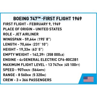 Boeing 747 First Flight 1969