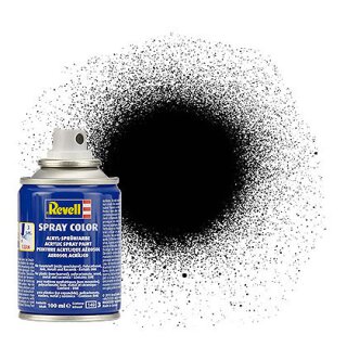 Revell - Spray Color - Seidenmatt - Schwarz (100ml)