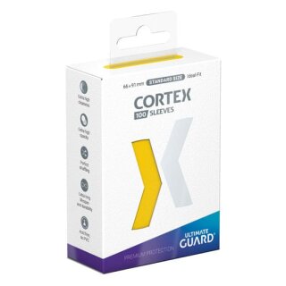Ultimate Guard - Cortex Sleeves: Standardgr&ouml;&szlig;e - Yellow (100)