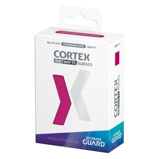 Ultimate Guard - Cortex Sleeves: Standardgr&ouml;&szlig;e - Matte Pink (100)