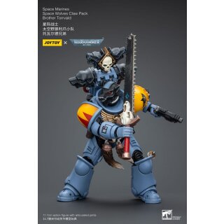 Warhammer 40k Actionfigur 1/18 Space Marines Space Wolves Claw Pack Brother Torrvald 12 cm
