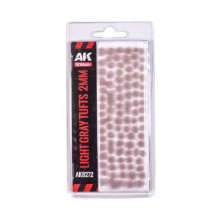 AK Fantasy Tufts - Light Gray (2mm)