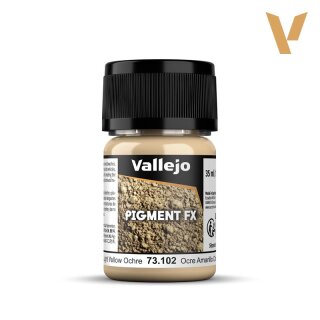 Vallejo - Pigment FX - Light Yellow Ochre (73102) (35ml)