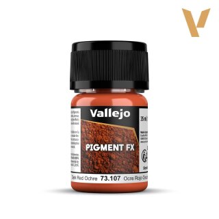 Vallejo - Pigment FX - Dark Red Ochre (73107) (35ml)