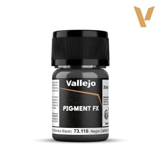 Vallejo - Pigment FX - Carbon Black (Smoke Black) (73116) (35ml)
