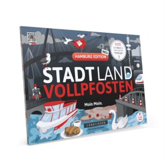 Stadt Land Vollpfosten - Hamburg Edition (DinA4-Format) (DE)