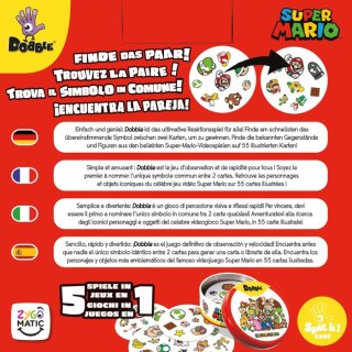Dobble Super Mario (Multilingual)