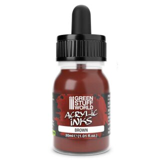 Acrylic Ink Opaque- Brown (4292) (30ml)