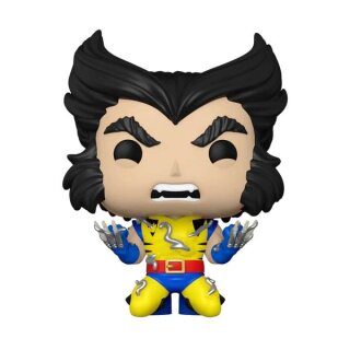 Marvel POP! Marvel Vinyl Figur Wolverine 50th - Ultimate Wolverine w/ Adamantium 9 cm