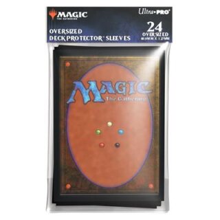 UP - MTG: Oversized 24ct Deck Protector Sleeves - Classic Card Back (24)