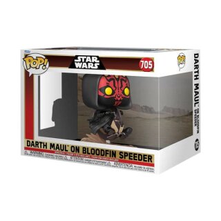 Star Wars POP! Rides Deluxe Vinyl Figur Darth Maul on Bloodfin 9 cm