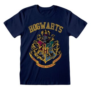 Harry Potter - Hogwarts Faded Crest T-Shirt