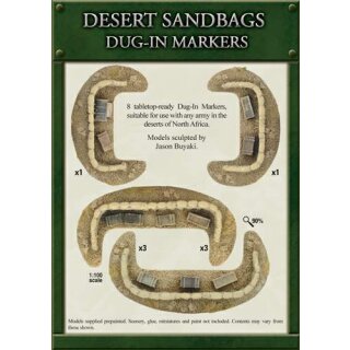 Desert Dug-In Sandbags (BB109)