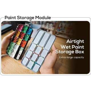 Krydrufi - Farblagerungsmodule (Paint Storage Module) - Gr&uuml;n / Sand