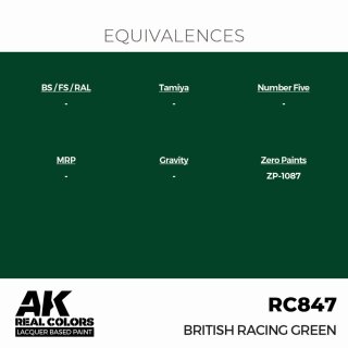 AK - Real Colors - Civil - British Racing Green (17ml)