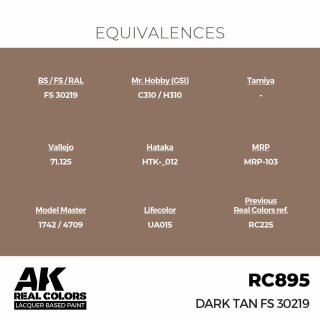 AK - Real Colors - Military - Dark Tan FS 30219 (17ml)