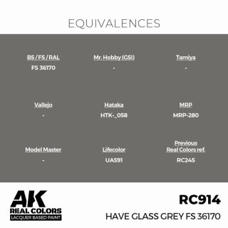 AK - Real Colors - Military - Have Glass Grey FS 36170 (17ml)