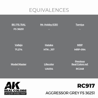 AK - Real Colors - Military - Aggressor Grey FS 36251 (17ml)