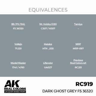 AK - Real Colors - Military - Dark Ghost Grey FS 36320 (17ml)