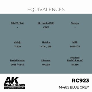 AK - Real Colors - Military - M-485 Blue Grey (17ml)