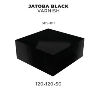 Scale75 - Jatoba - Black Varnish (120 x 120 x 50)