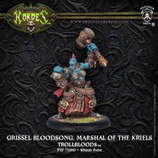 Trollbloods Epic Warlock Grissel Bloodsong (PIP71060)