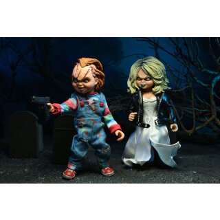 Chucky und seine Braut Clothed Actionfiguren Doppelpack - Chucky &amp; Tiffany