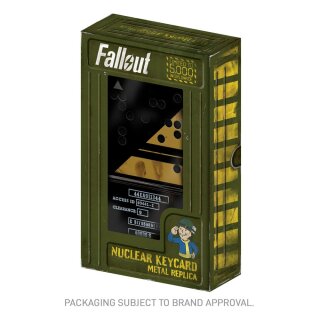 Fallout Eternal Replik Nuclear Keycard Limited Edition