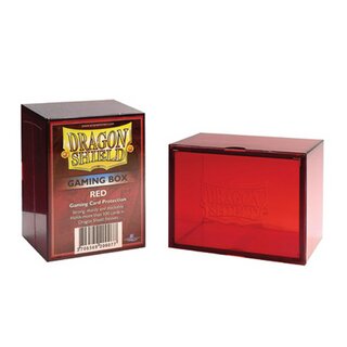Dragon Shield Gaming Box - Red f&uuml;r 100 Karten
