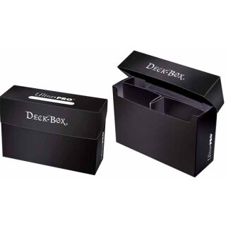 Black Deckbox (Oversized) (schwarze Deck-Box)