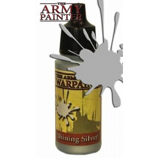 The Army Painter: Warpaint Shining Silver (18ml Flasche)