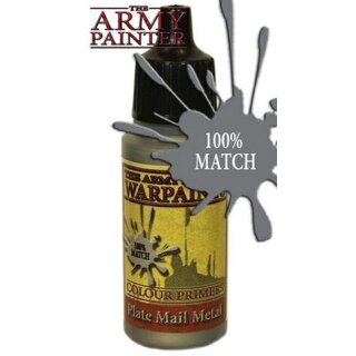 The Army Painter: Warpaint Plate Mail Metal (18ml Flasche)