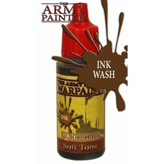 Army Painter Quickshade Soft Tone Ink (18ml Flasche)