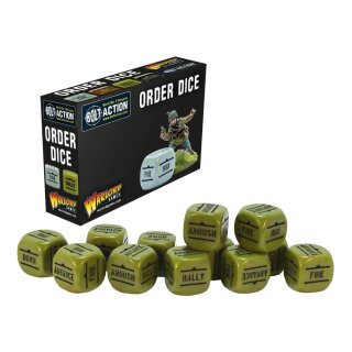 Orders Dice Pack - Green (12)