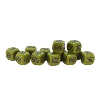 Order Dice Pack - Green (12)
