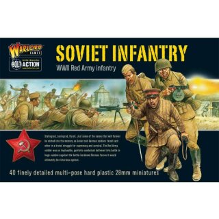 Soviet Infantry plastic box set (40)