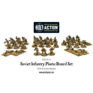 Soviet Infantry plastic box set (40)