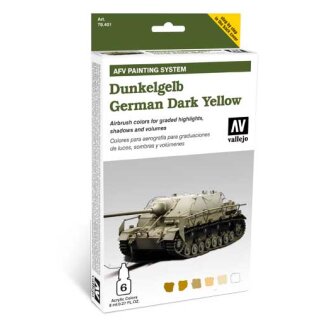 Model Air Set AFV Dunkelgelb | German Yellow Set (6)