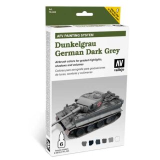 Model Air Set AFV Dunkelgrau | German Dark Grey Set (6)
