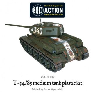 T34/85 Soviet Medium Tank (plastic)